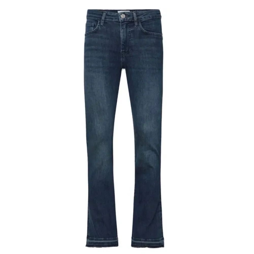 NWOT FRAME Le Crop Mini Boot jeans raw hem, Sz 28, $268 F11